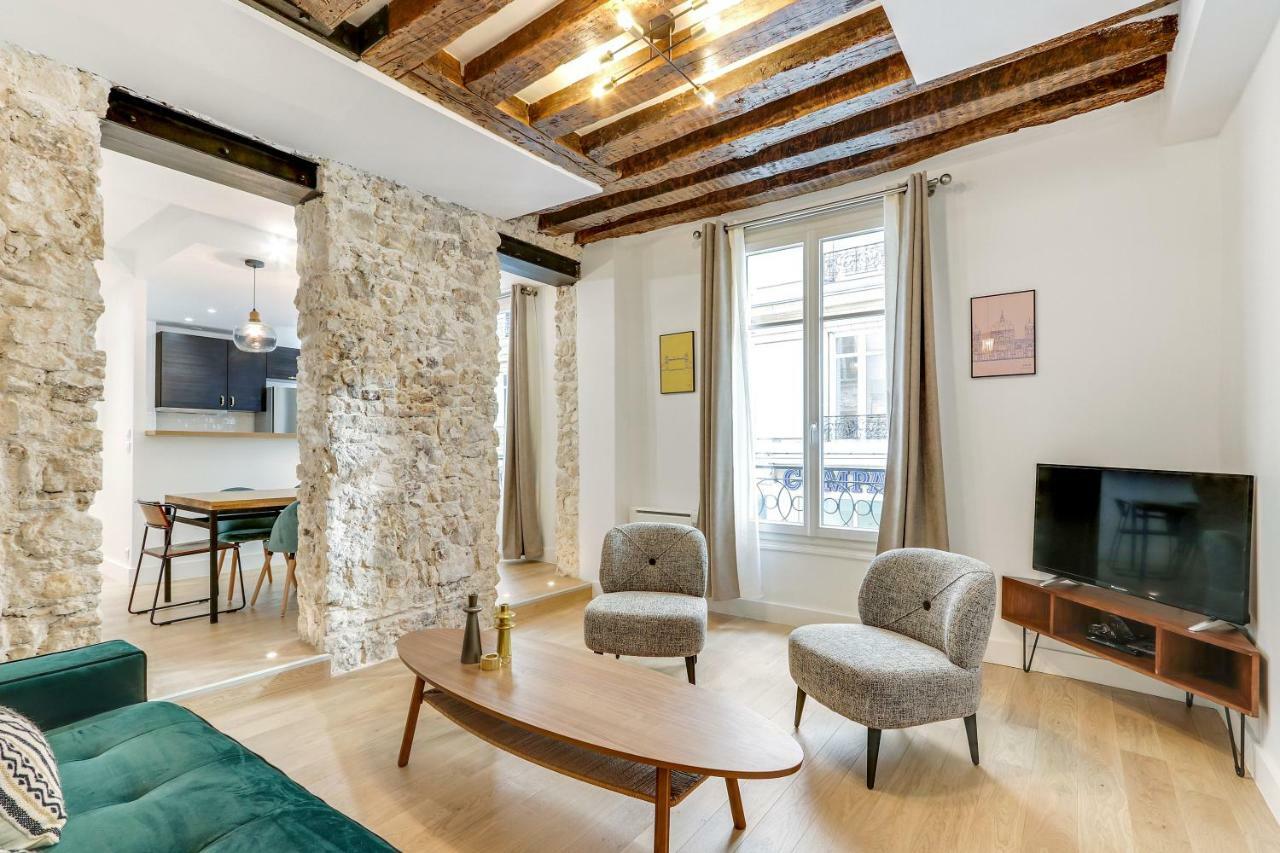 Pick A Flat'S Apartment In Le Marais - Rue Saint Apoline 파리 외부 사진